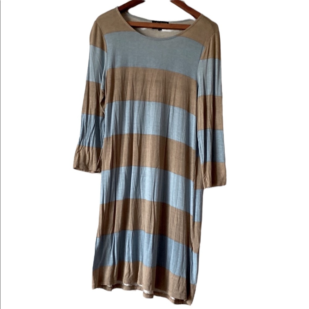 The Royal Standard Women’s Striped Dress with Long Sleeves